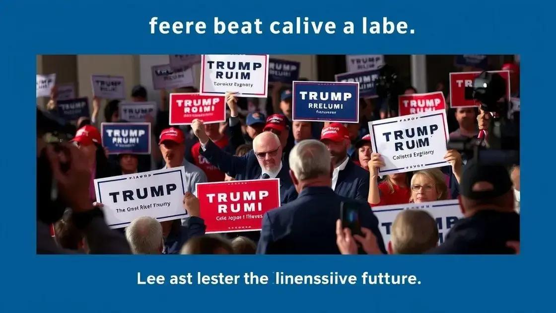 Impact on Trump’s political future