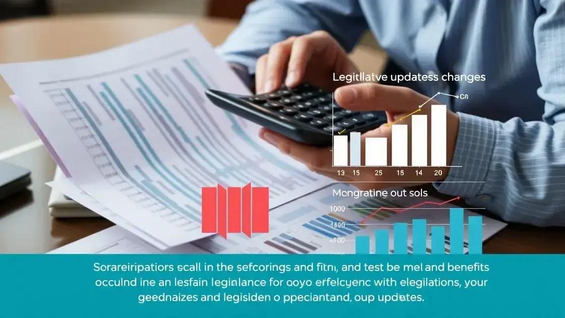 How legislative changes affect benefit calculations How legislative changes affect benefit calculations