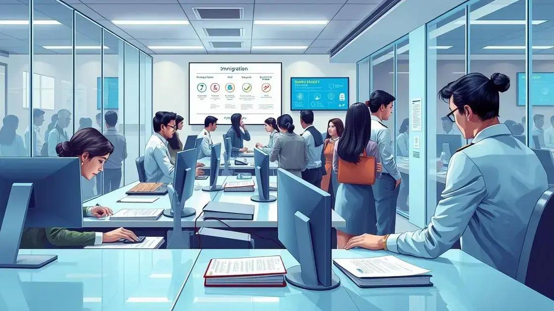Role of technology in immigration processes