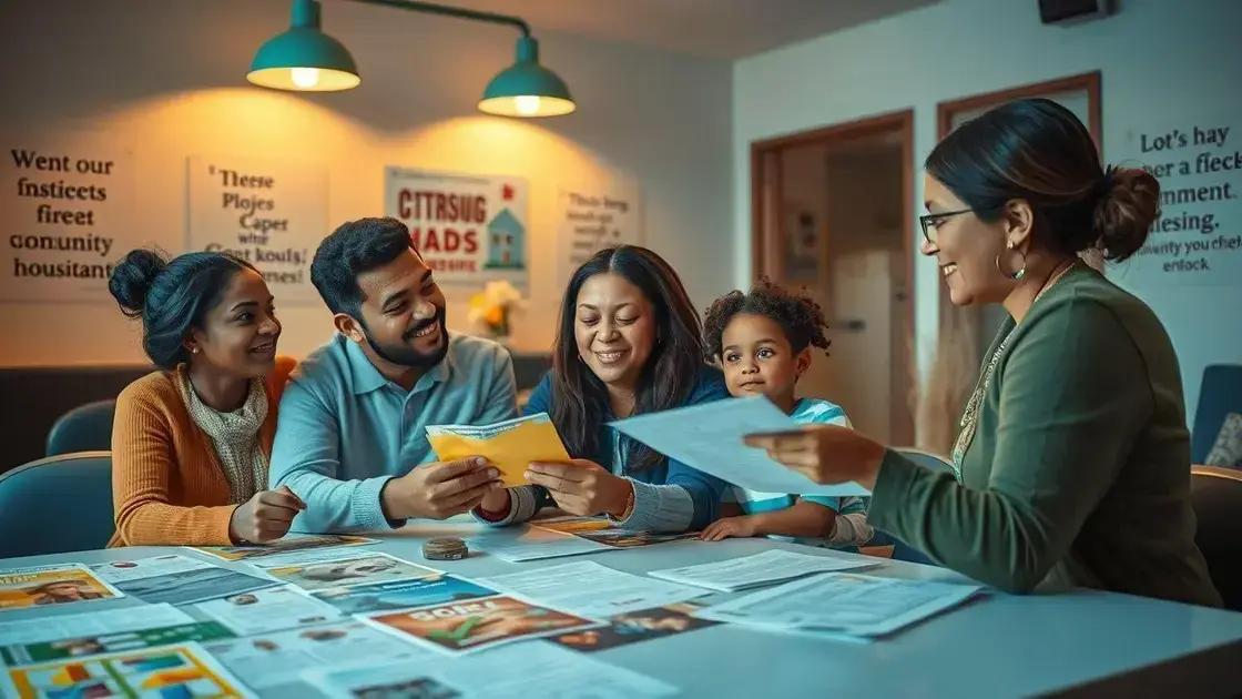 Financial assistance for housing needs