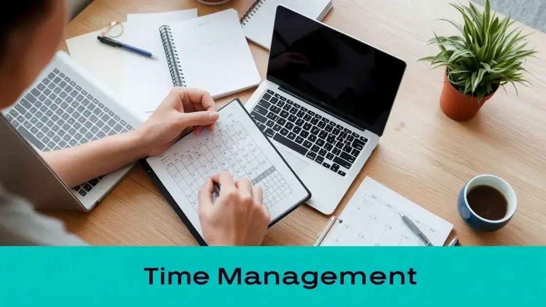 How to manage your time effectively